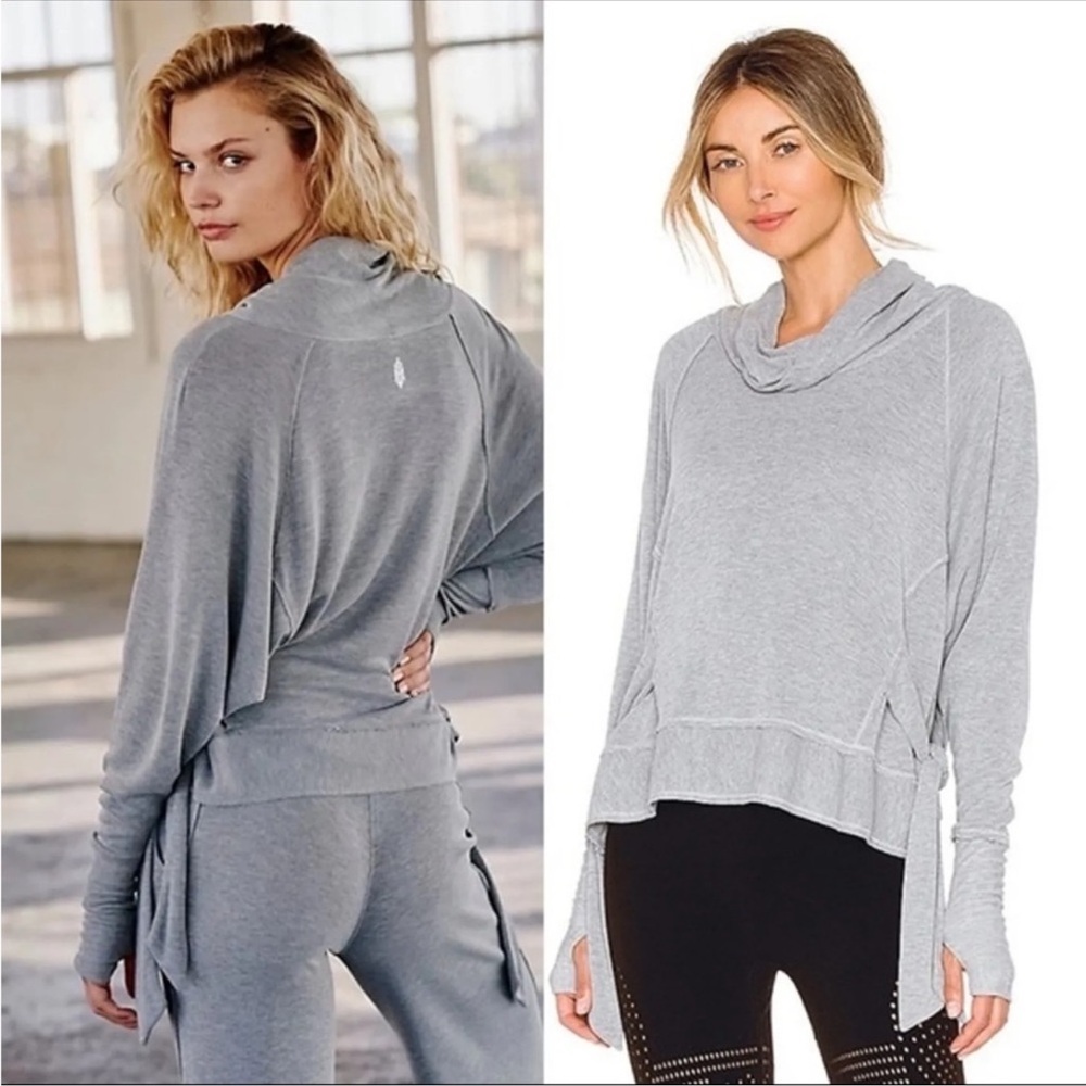 FP Movement by Free People Sweet‎ Flow Turtleneck  Sweatshirt Size Small